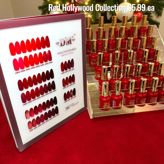 Hollywood Red Gel Polish Collection – 36 Red Shades - JTessentials