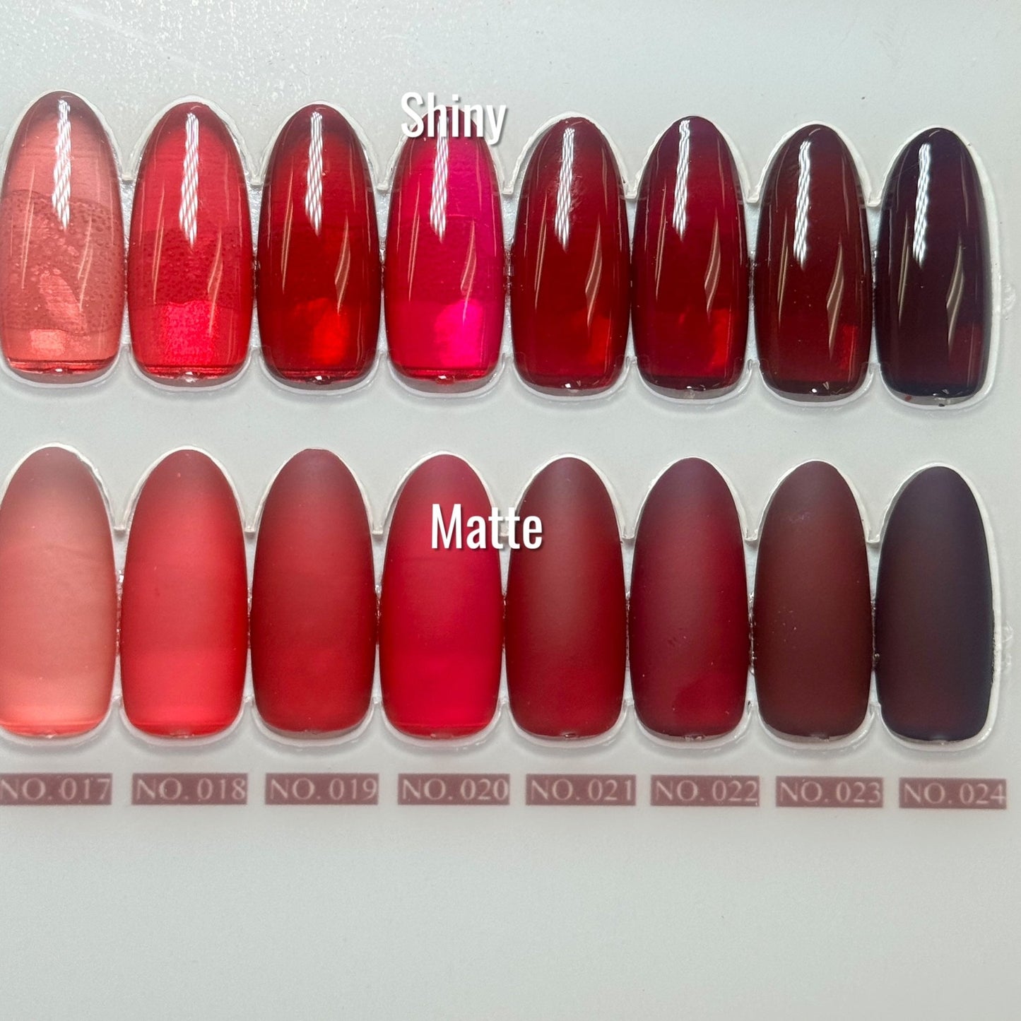 Hollywood Red Gel Polish Collection – 36 Red Shades - JTessentials