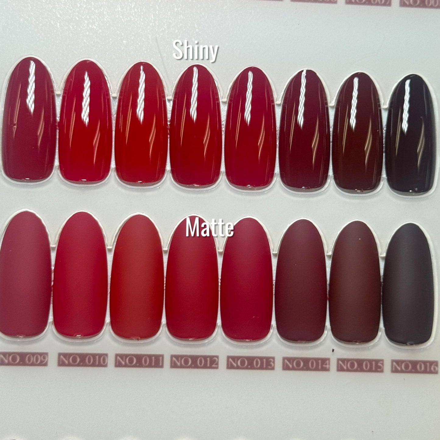 Hollywood Red Gel Polish Collection – 36 Red Shades - JTessentials