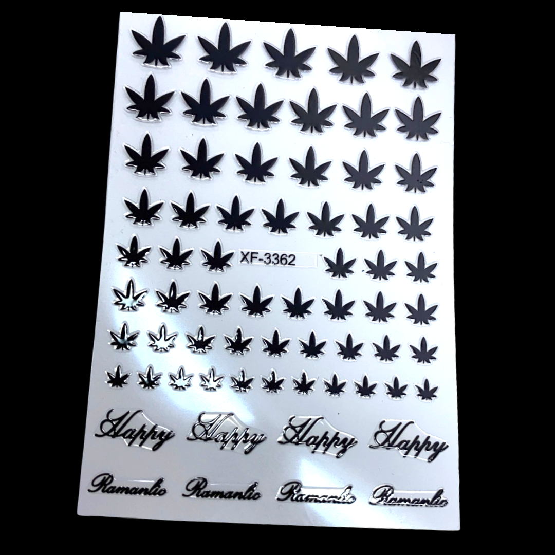 Black Weed sticker