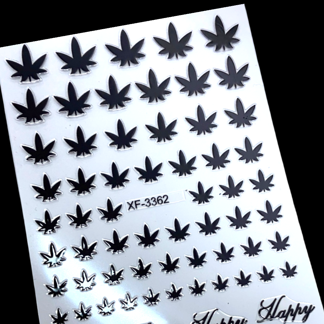 Black Weed sticker