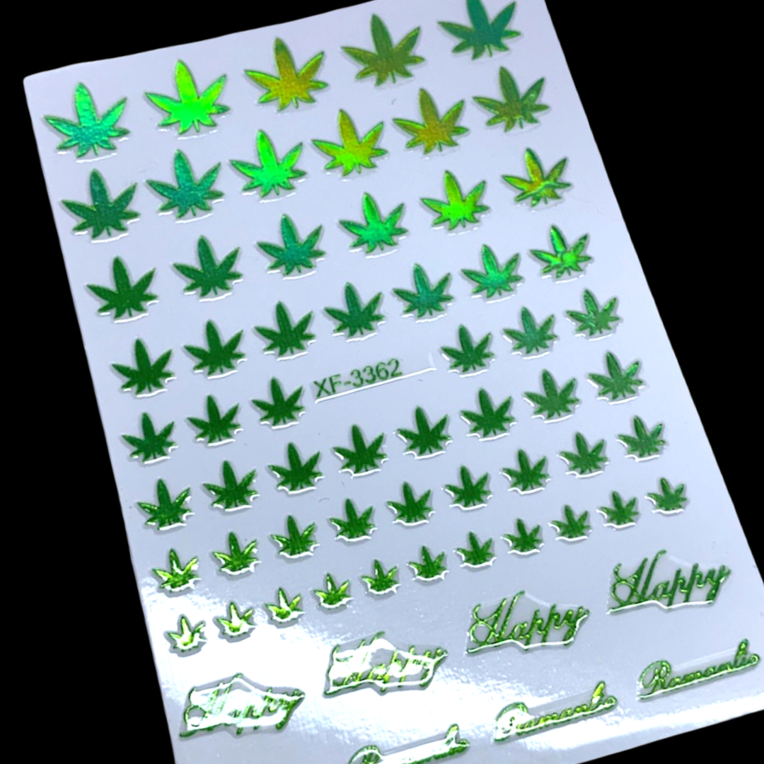 Green Weed sticker