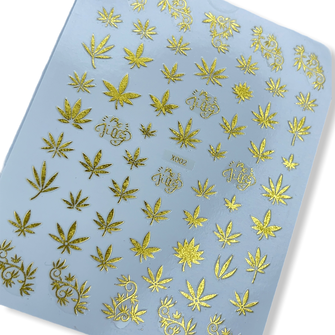 GOLD 420 plant sticker