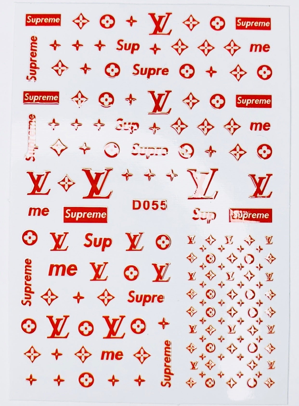 LV RED STICKER