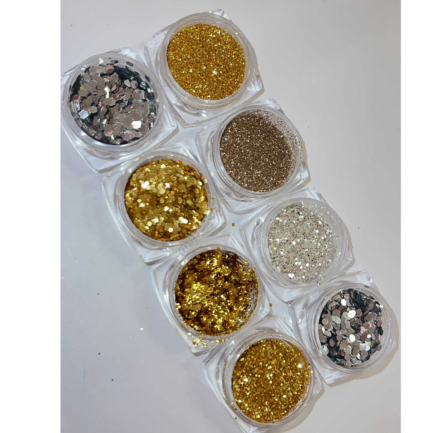 Glitter Mix Gold & Silver