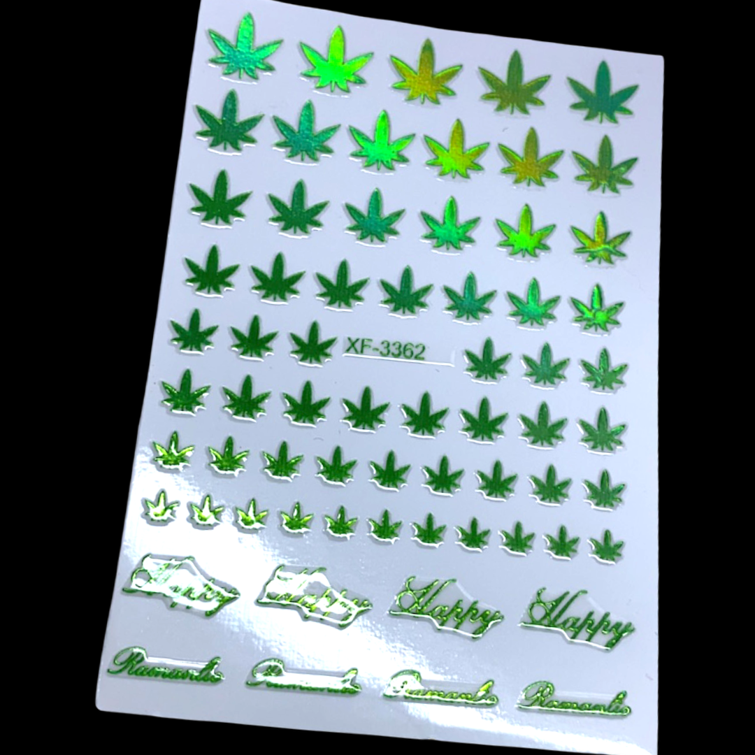 Green Weed sticker