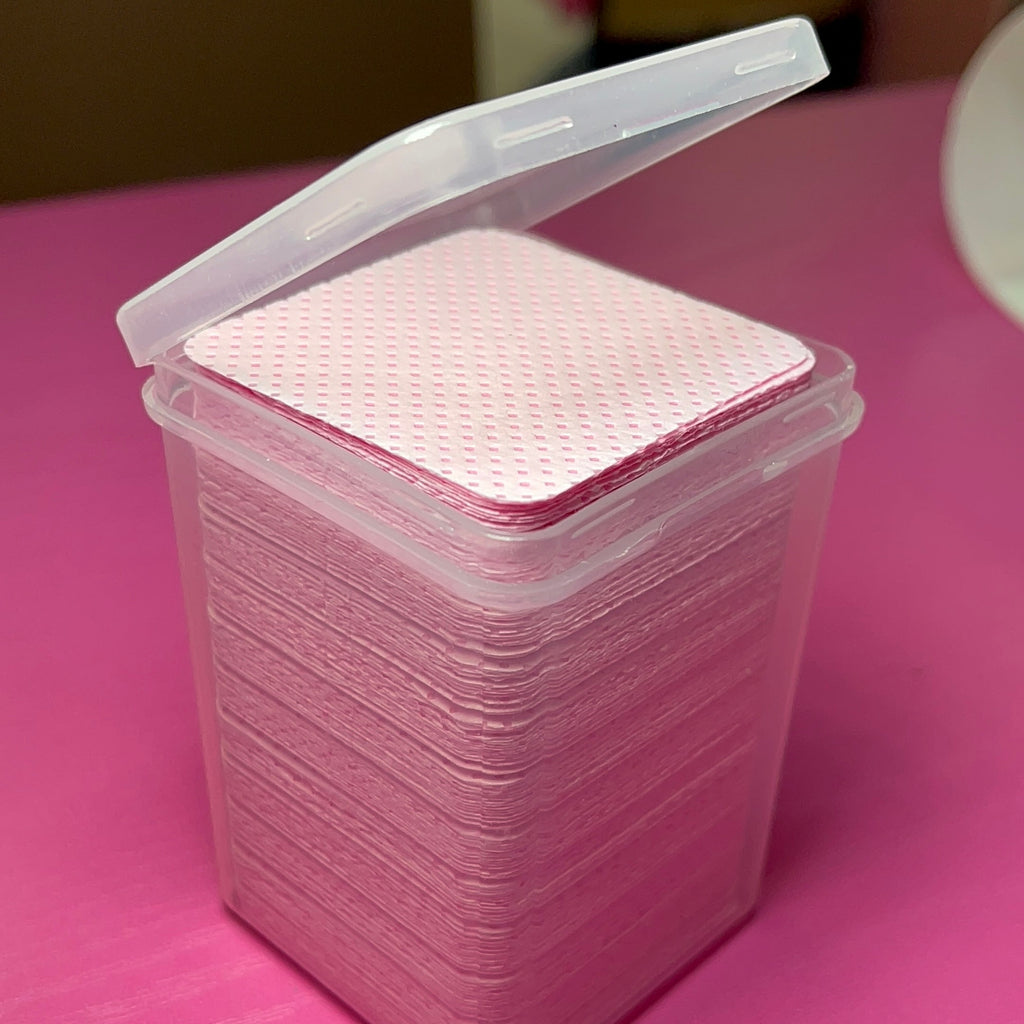 Lint Free Wipes Pink