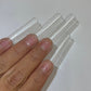 -XXL STRAIGHT NO C CURVE NAIL TIPS