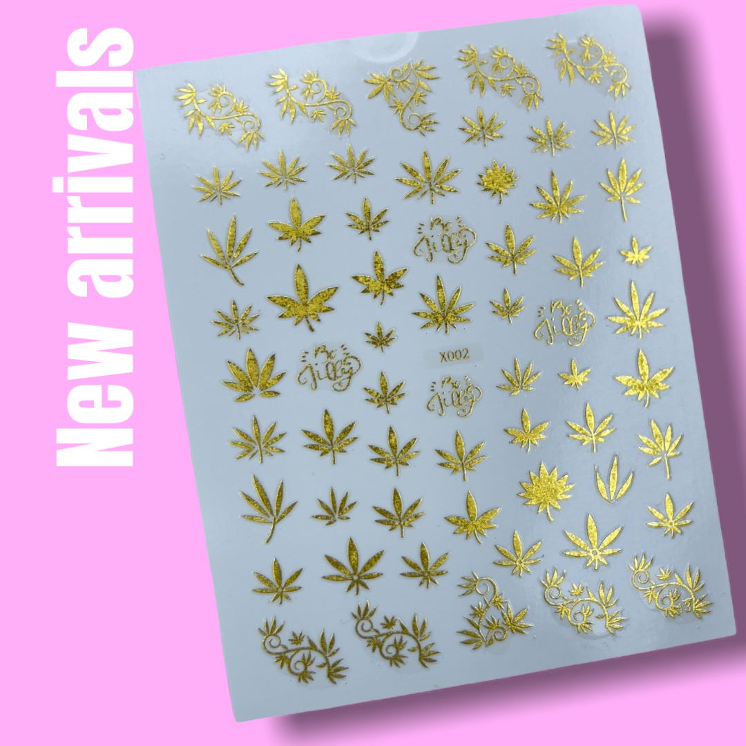 GOLD 420 plant sticker