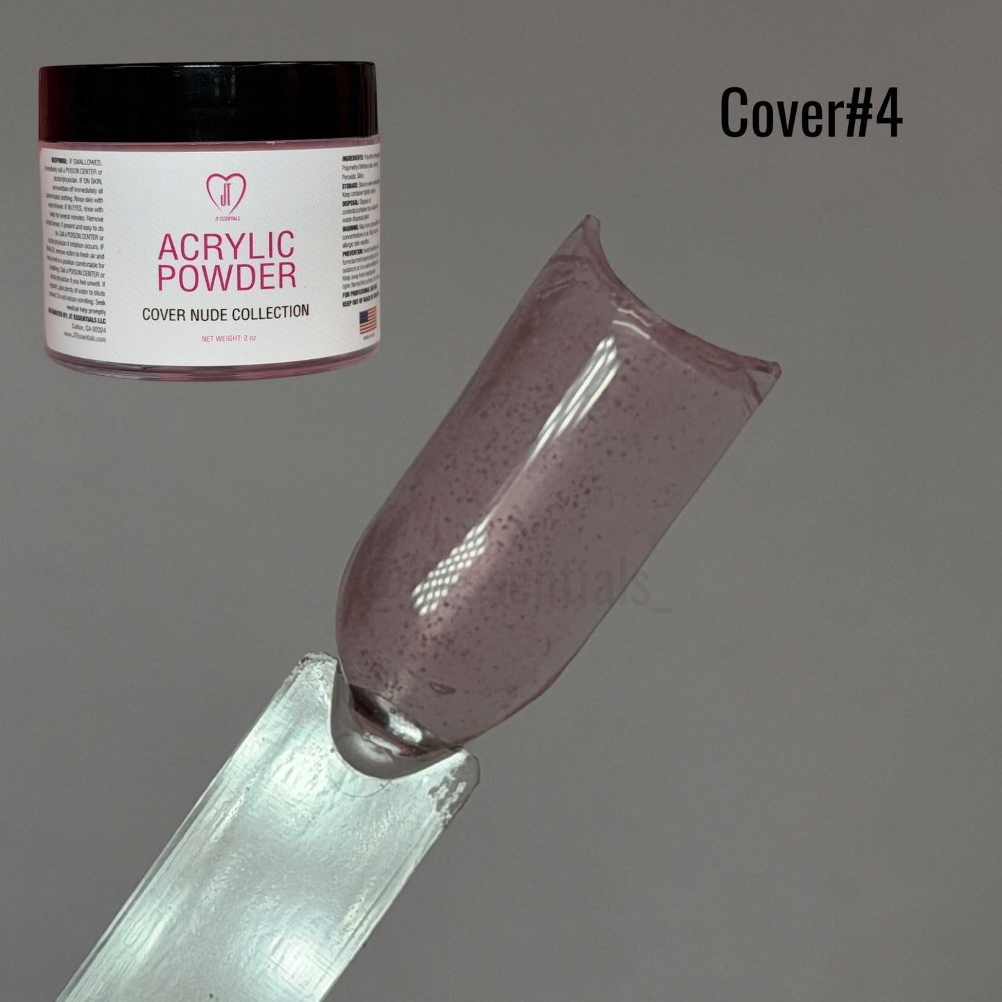 JT Essentials Cover 4 (2oz Acrylic Powder) - JTessentials