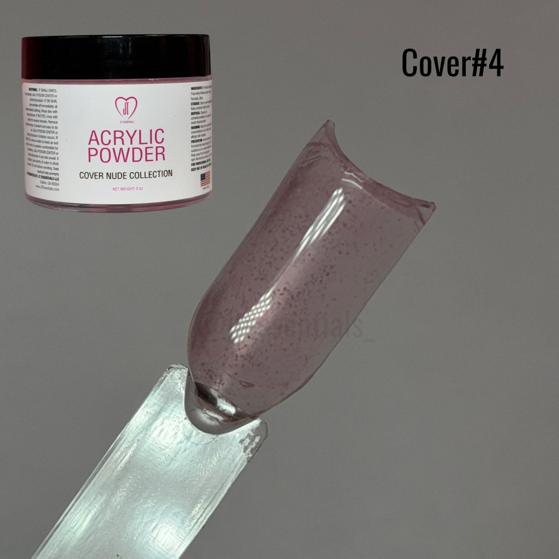 JT Essentials Cover 4 (2oz Acrylic Powder) - JTessentials