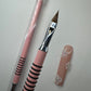 JT Kolinsky Pink 3D Brush - Premium Quality for Precise Nail Art Designs - JTessentials