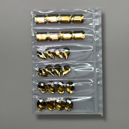 Jumbo Crystal Glass Flatback Rhinestones – Nail Art Decoration Charms - JTessentials
