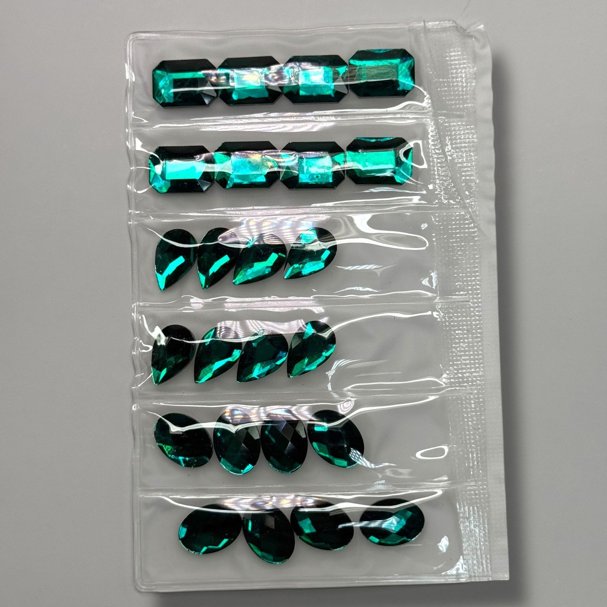 Jumbo Crystal Glass Flatback Rhinestones – Nail Art Decoration Charms - JTessentials