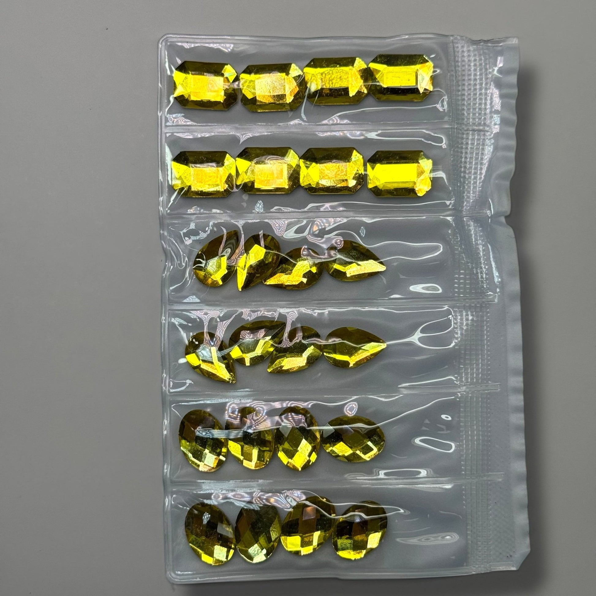 Jumbo Crystal Glass Flatback Rhinestones – Nail Art Decoration Charms - JTessentials