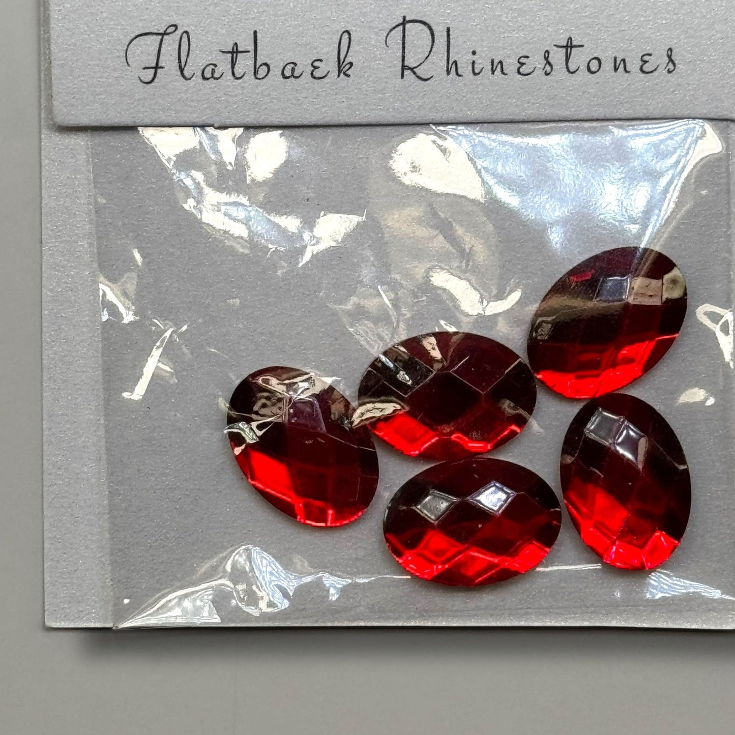 Jumbo Oval Flatback Crystal Rhinestones – 5 pcs for Nail Art & Decoration - JTessentials