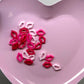 Kiss Lips Nail Charms – Small 3D Pink & Red Lip Embellishments - JTessentials