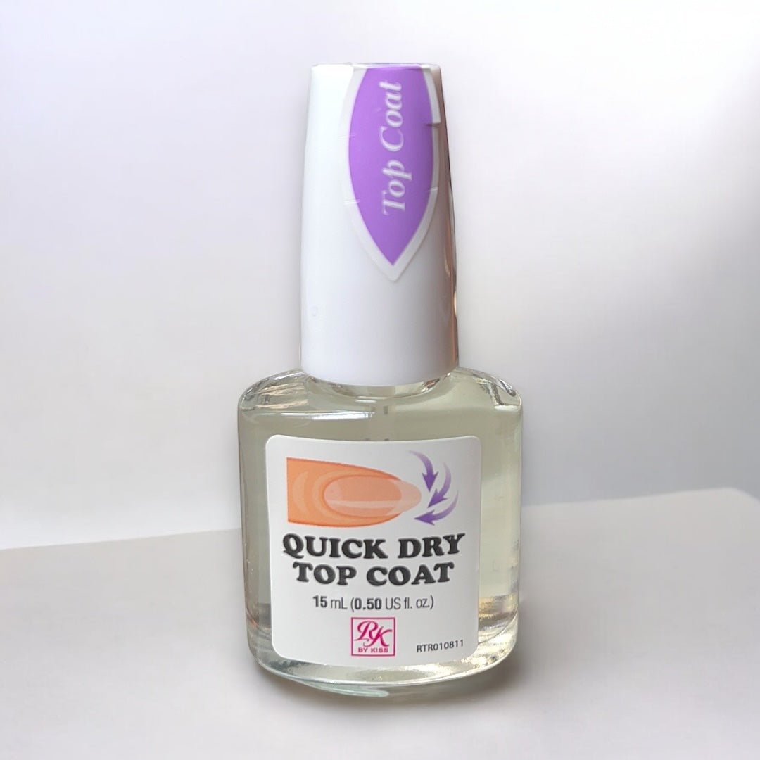 KISS Nail Rescue Quick Dry Top Coat – Fast - Drying, Long - Lasting Shine - JTessentials
