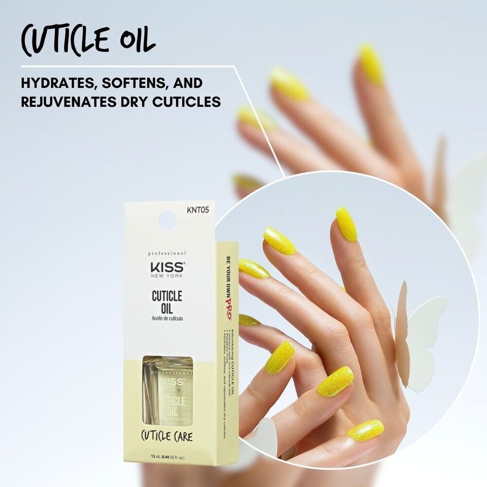 KISS New York Professional Cuticle Oil – Hydrating & Nourishing Nail Care - JTessentials