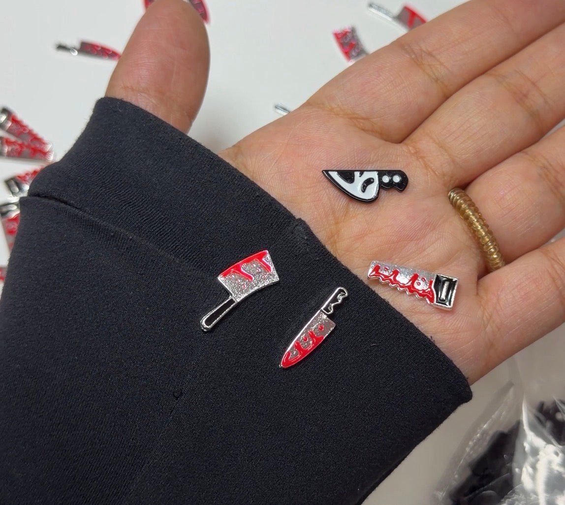 Knife nail charms-Halloween - JTessentials