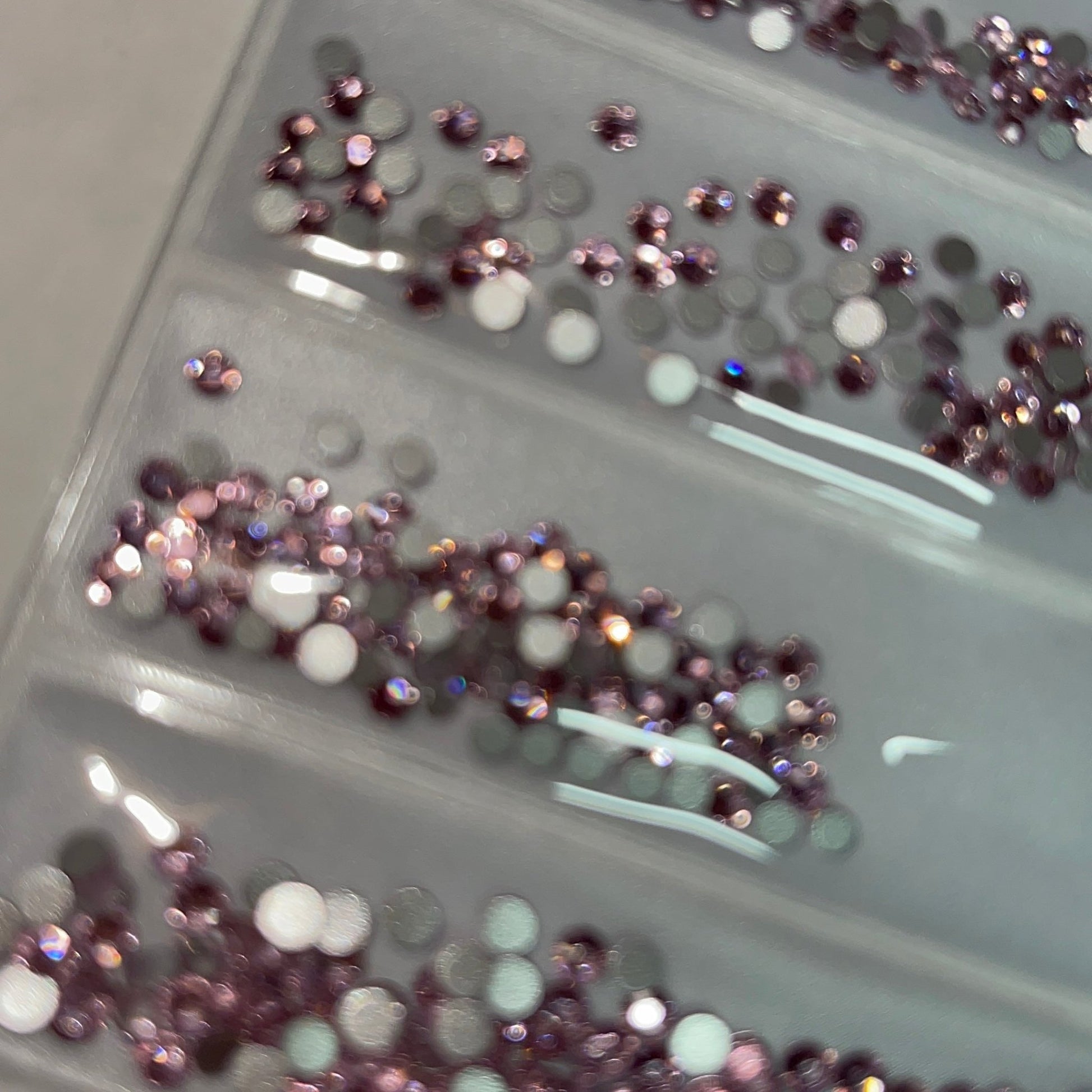 Light Pink 6 sizes rhinestone pack - JTessentials