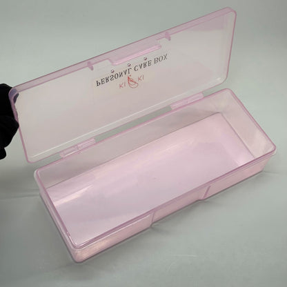 light pink Personal tool Box - for nail tools empty - JTessentials