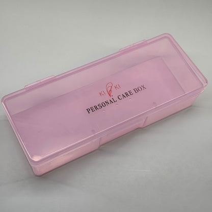 light pink Personal tool Box - for nail tools empty - JTessentials