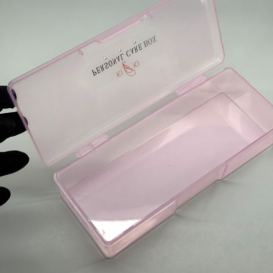 light pink Personal tool Box - for nail tools empty - JTessentials