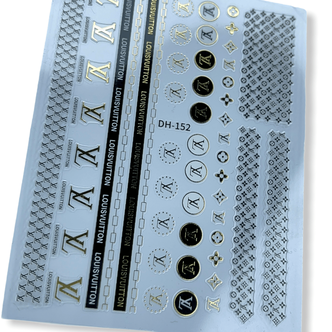 Louie Gold & Black sticker DH - 152 - JTessentials
