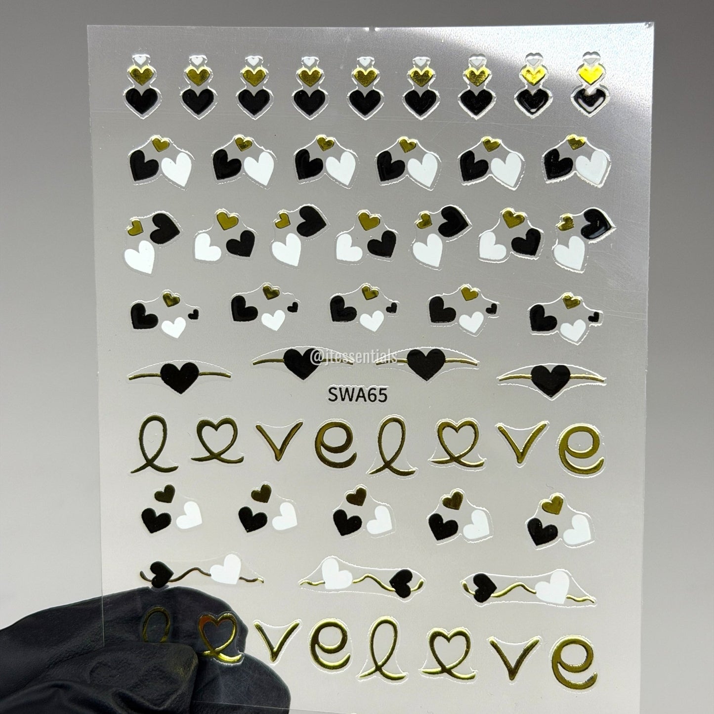 Love - Nail Art Stickers| A65 - JTessentials