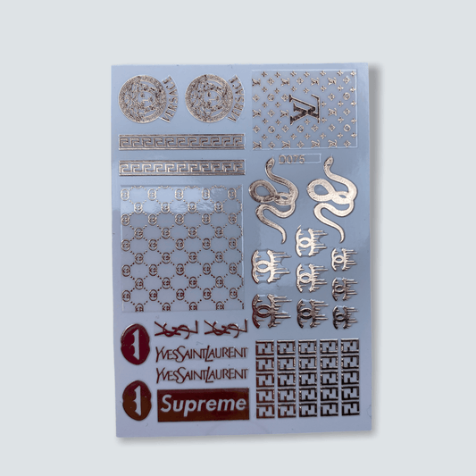 Luxurious Brands Lips & Snake Sticker D075 - 7 - JTessentials