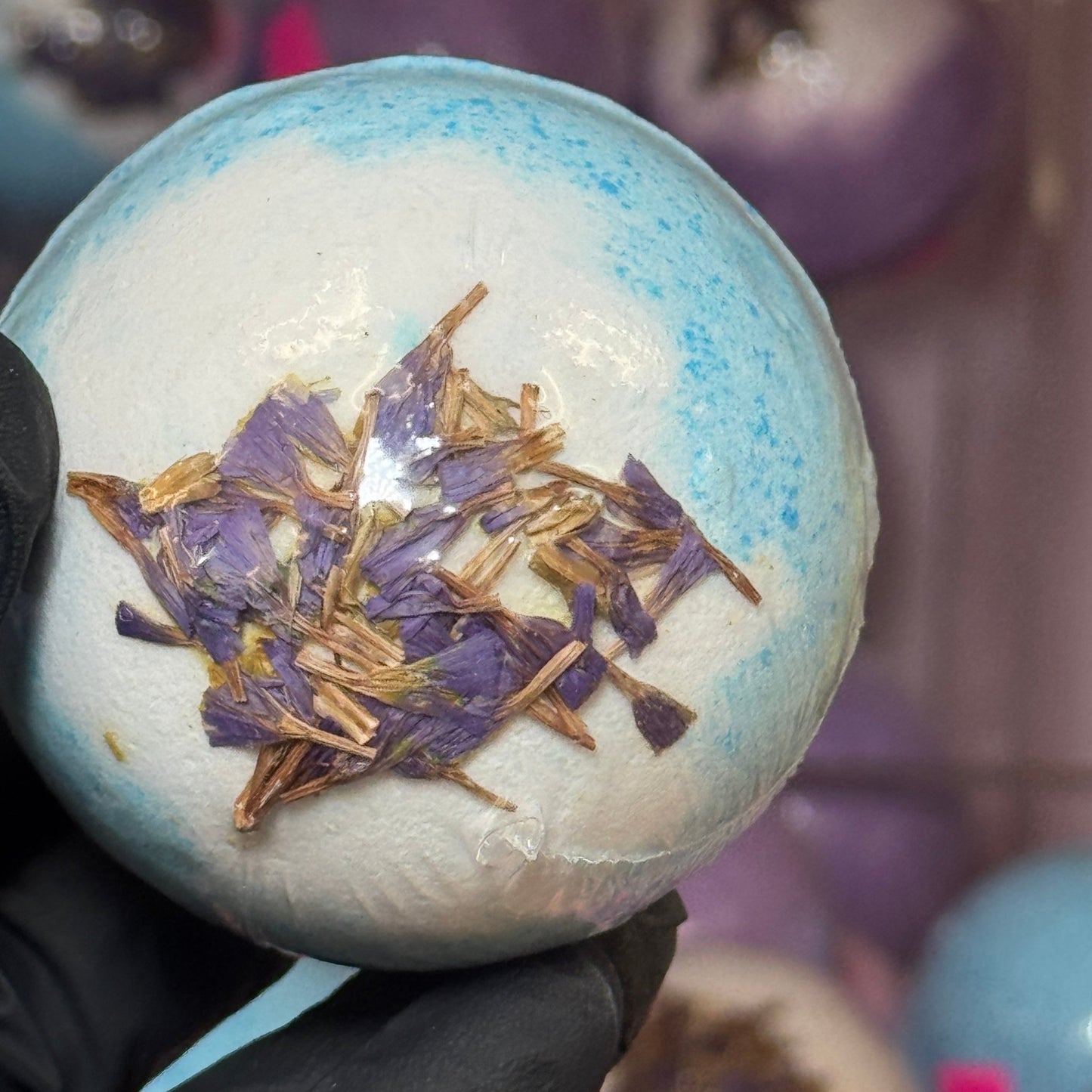 Luxury Floral Bath Bomb – Handmade Aromatherapy Spa Soak - JTessentials