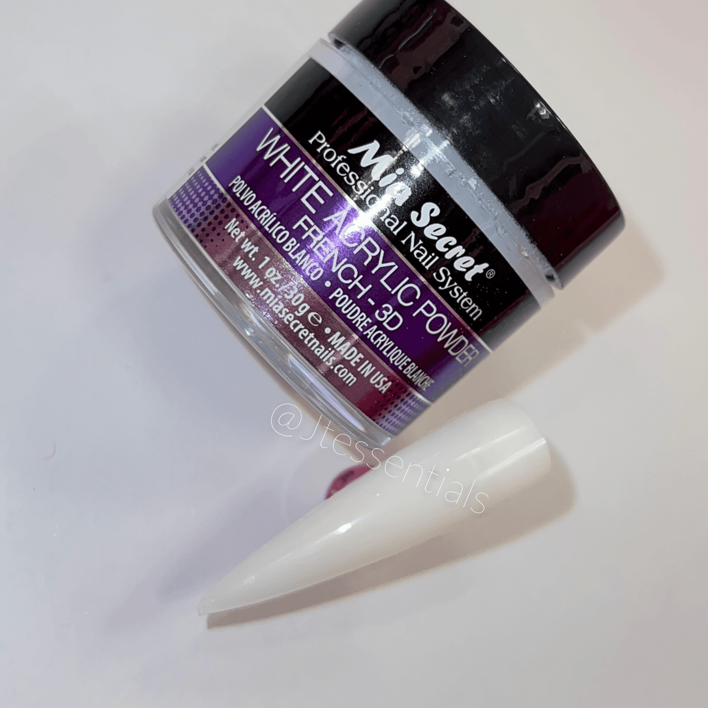 Mia secret acrylic - white - JTessentials