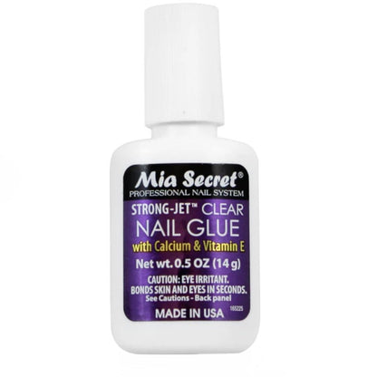 Mia Secret Brush - On Strong Jet Nail Glue – Professional Nail Adhesive - JTessentials