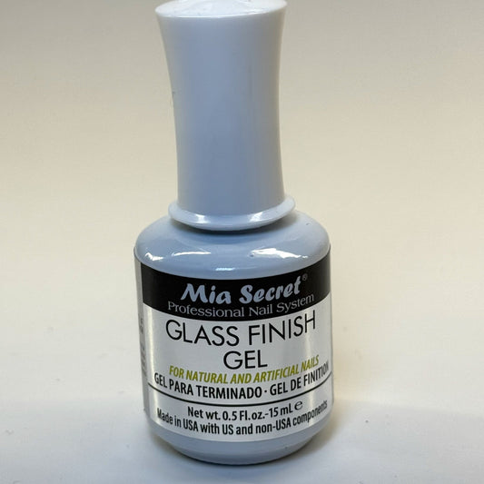 Mia Secret Glass Finish Gel – High - Gloss No - Wipe Top Coat - JTessentials