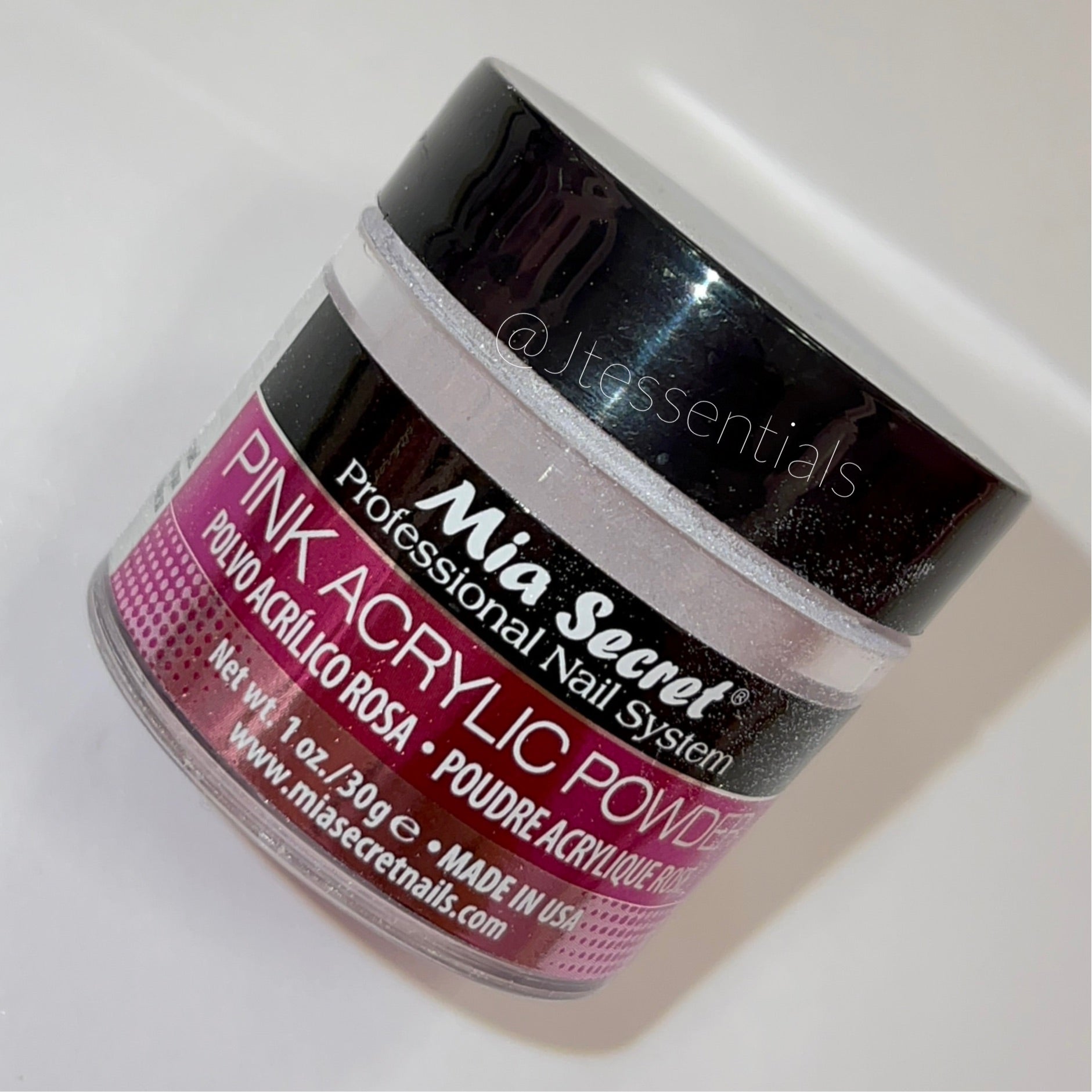 Mia Secret Pink Acrylic Powder – Smooth Application, Long - Lasting Finish for Salon - Quality Nails - JTessentials
