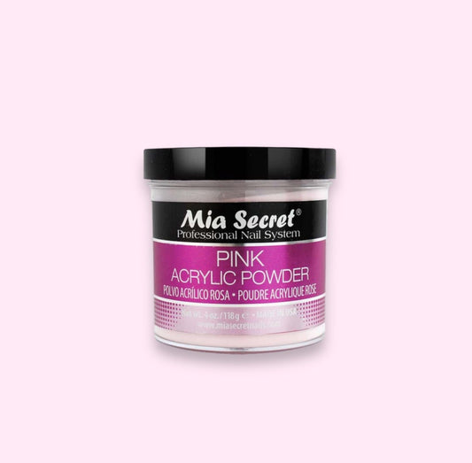 Mia Secret Pink Acrylic Powder – Smooth Application, Long - Lasting Finish for Salon - Quality Nails - JTessentials