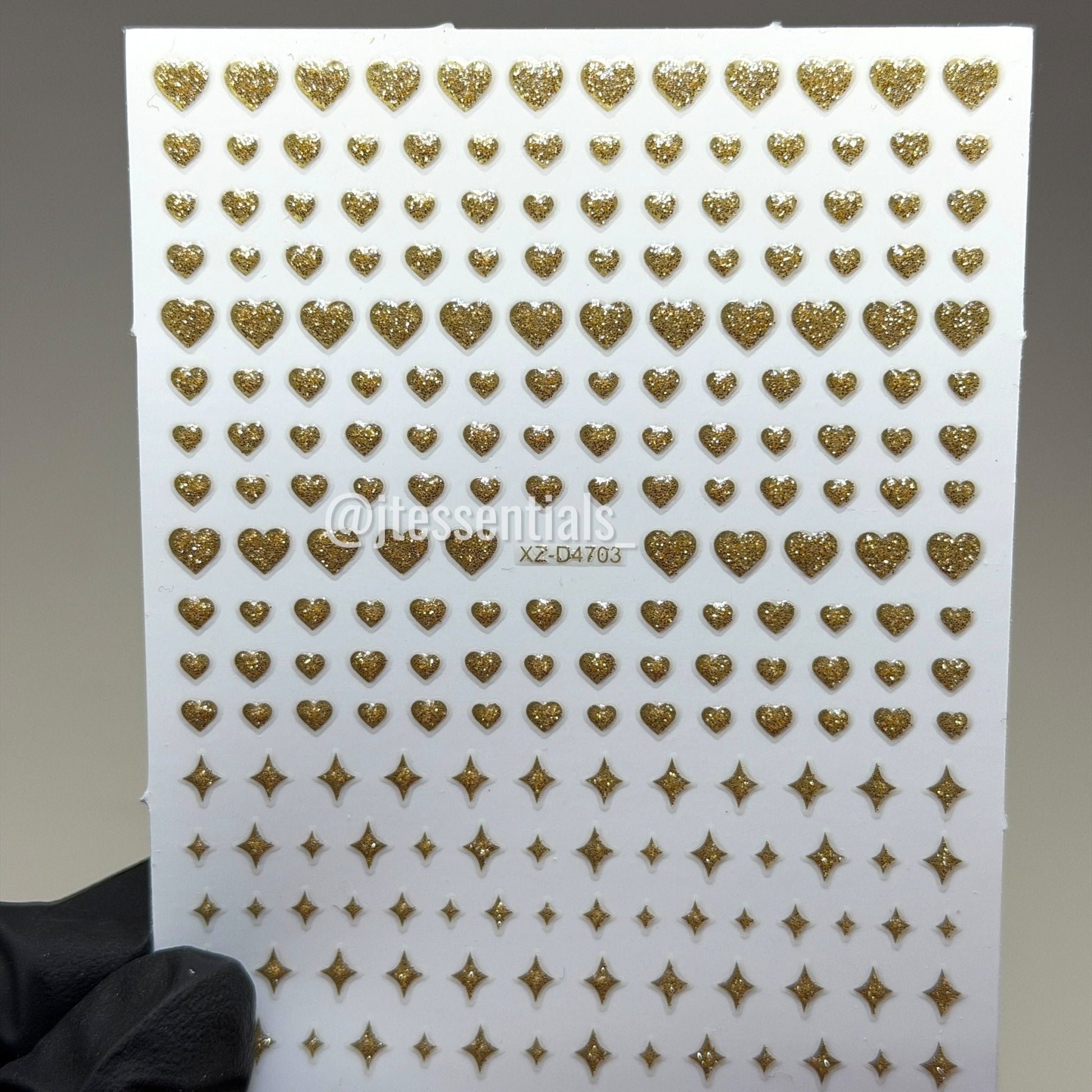 Mini Heart & Star Nail Stickers | 703 - JTessentials