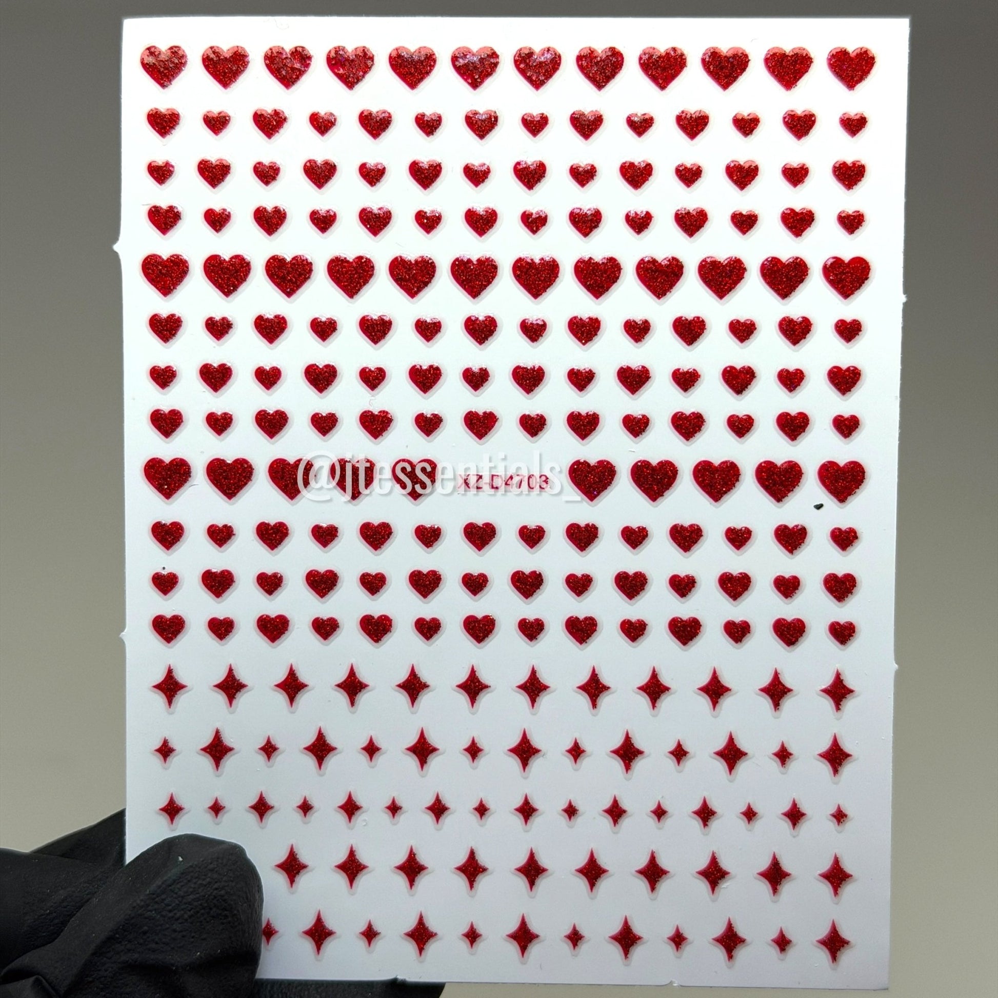 Mini Heart & Star Nail Stickers | 703 - JTessentials