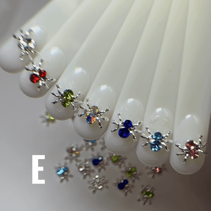 Mini spider nail charms - JTessentials