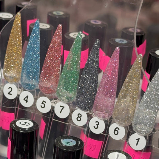 Moka Reflective Glitter Gel Polish – 12ml - JTessentials