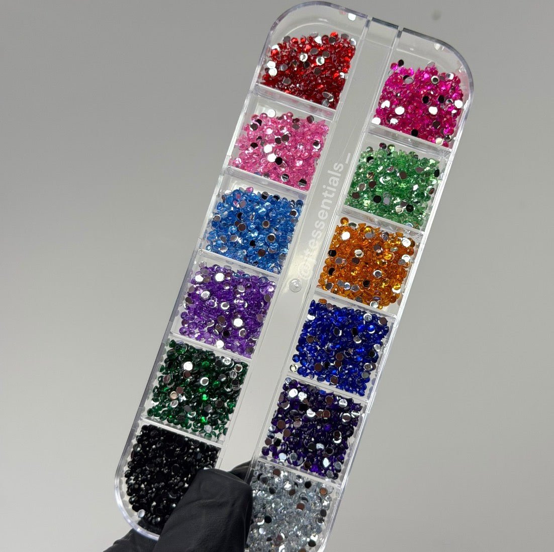 Multicolor Rhinestone Box - 12 grit - JTessentials