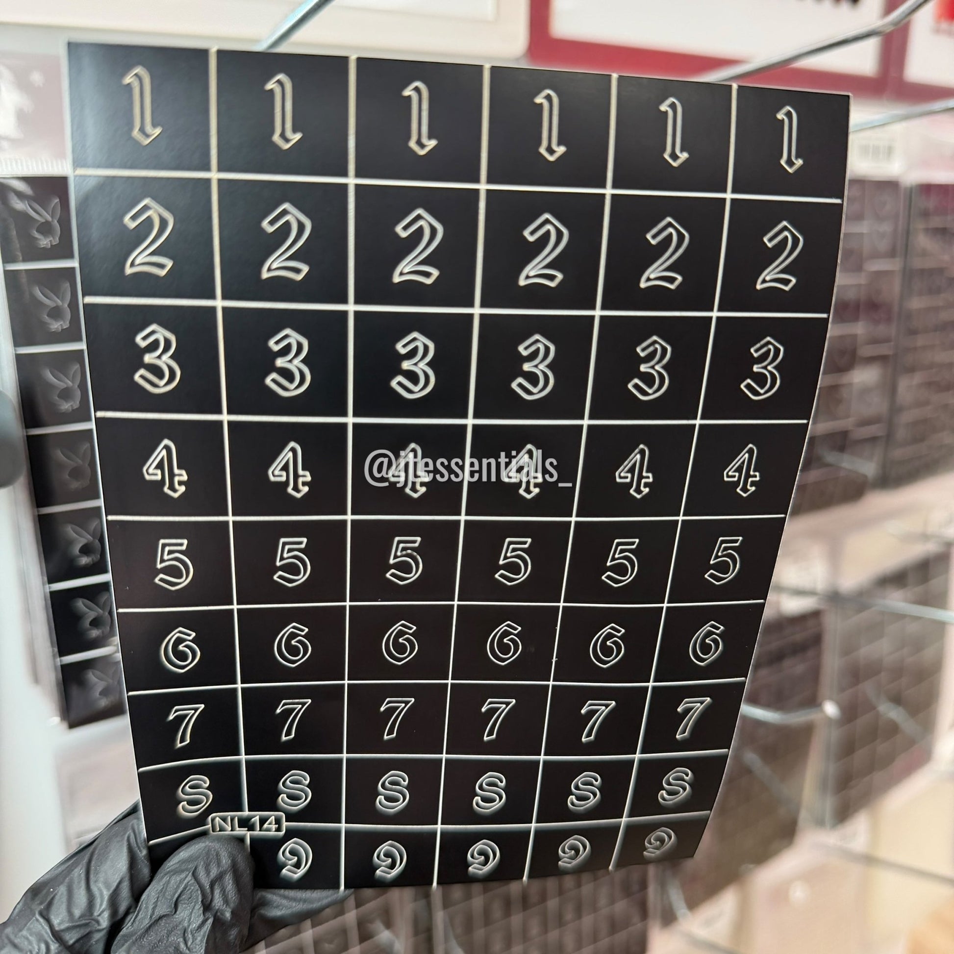 Nail Airbrush Stencil Sheets – Fine Detail Nail Art Templates - JTessentials