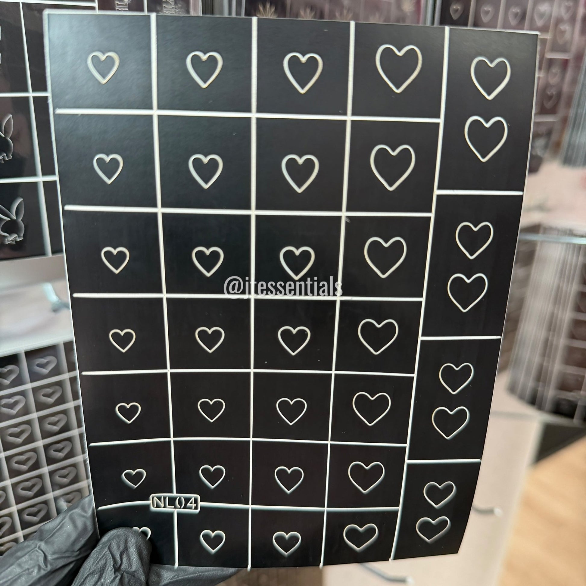 Nail Airbrush Stencil Sheets – Fine Detail Nail Art Templates - JTessentials