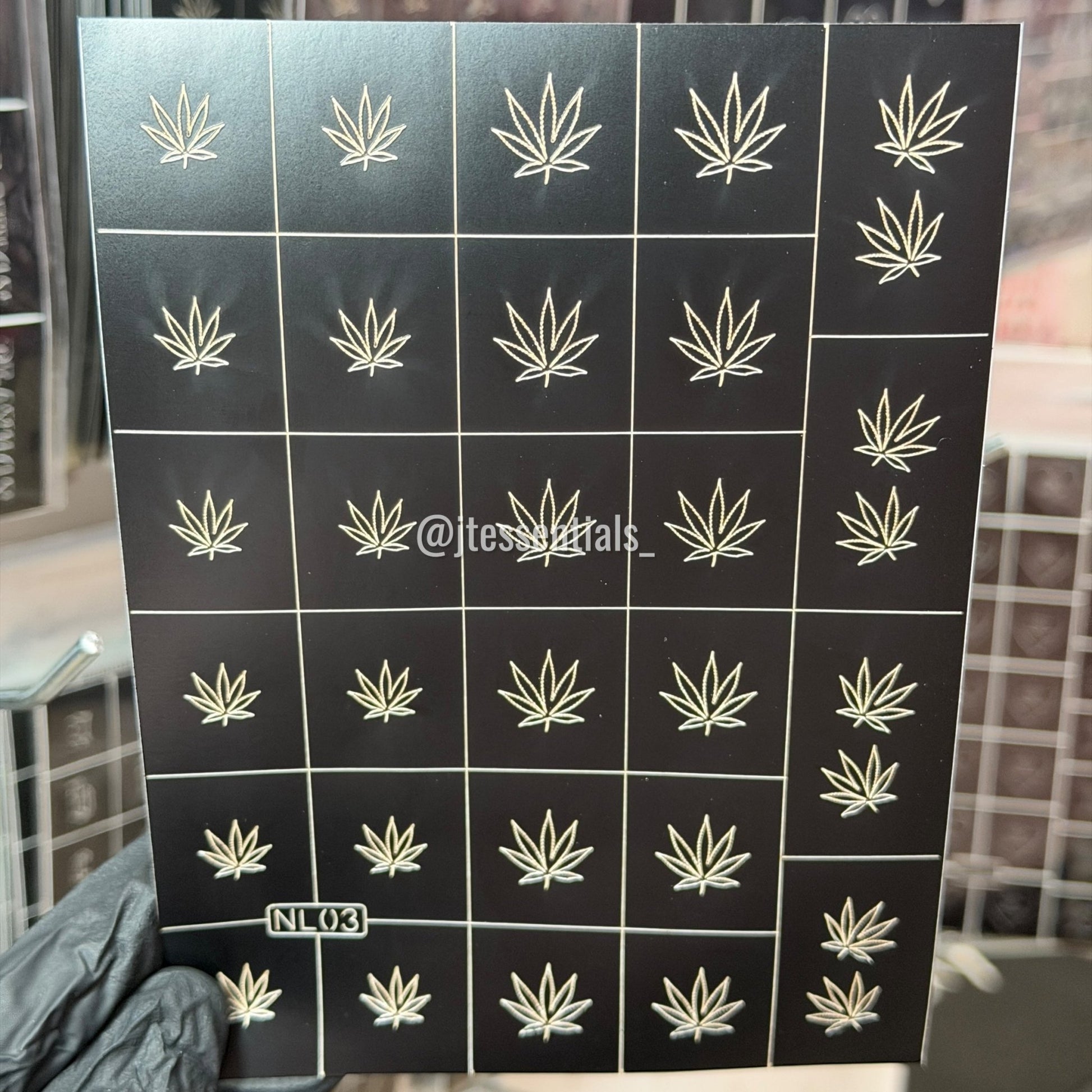 Nail Airbrush Stencil Sheets – Fine Detail Nail Art Templates - JTessentials