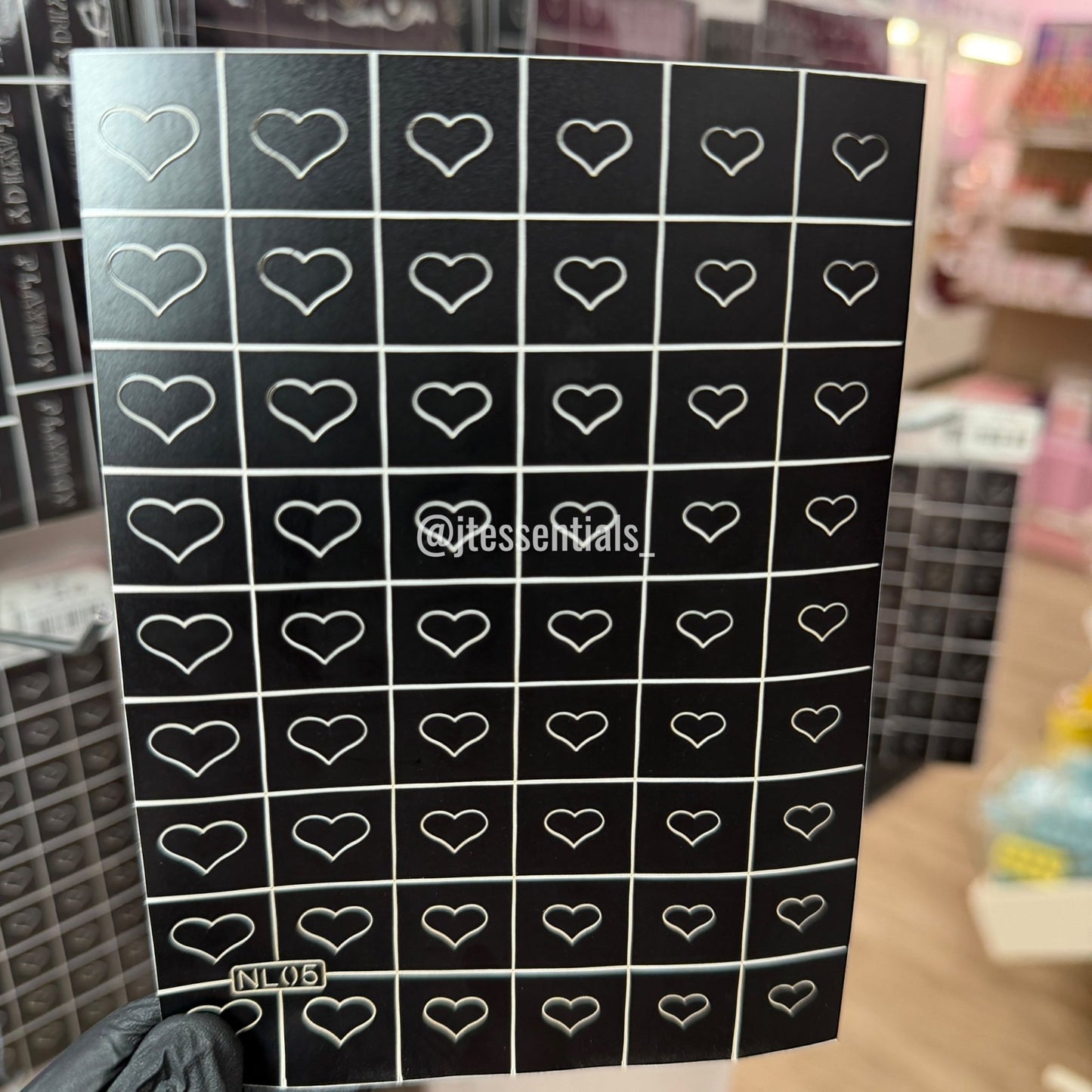 Nail Airbrush Stencil Sheets – Fine Detail Nail Art Templates - JTessentials