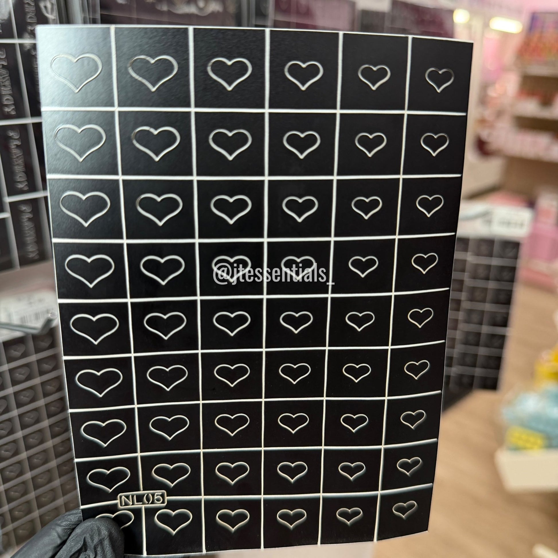 Nail Airbrush Stencil Sheets – Fine Detail Nail Art Templates - JTessentials