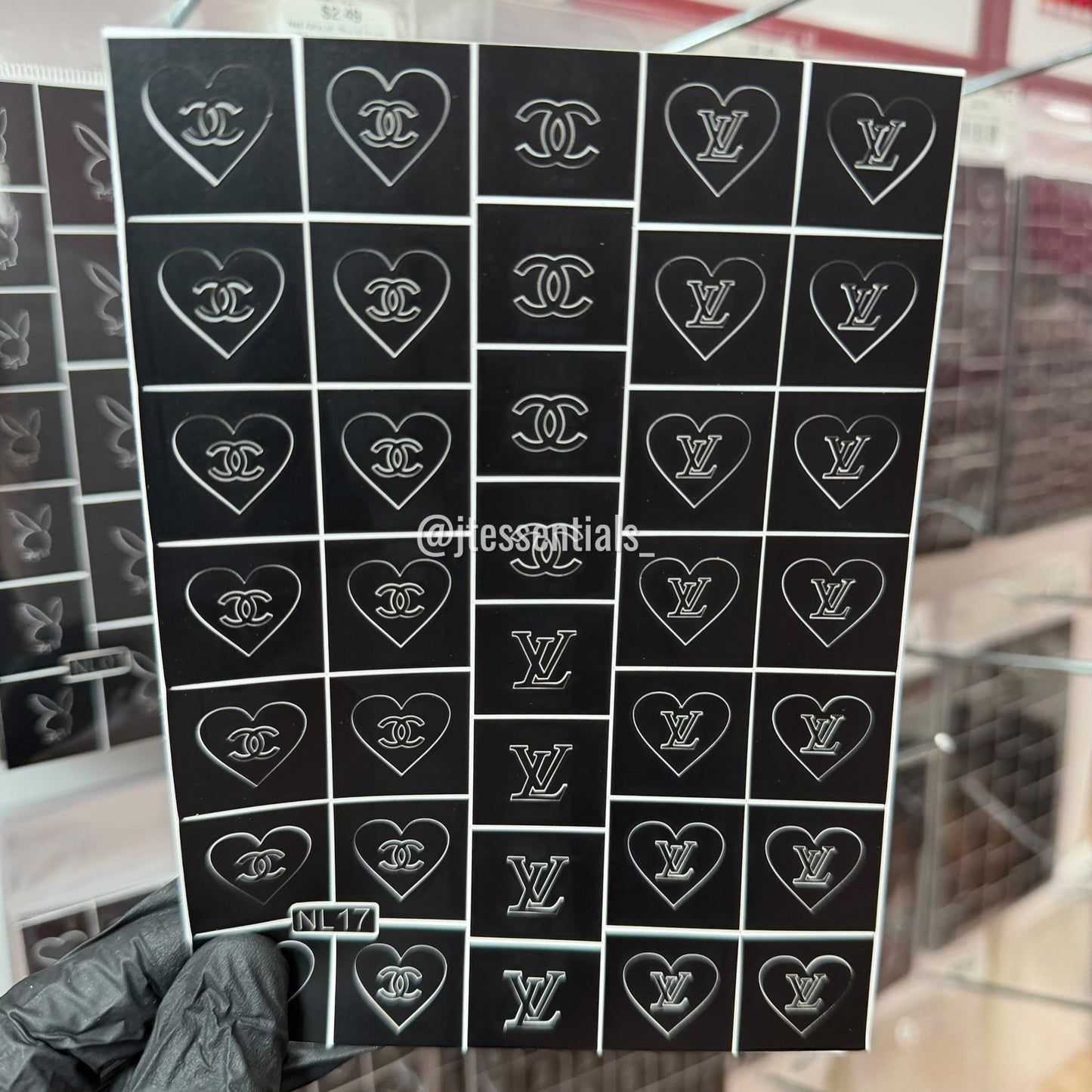 Nail Airbrush Stencil Sheets – Fine Detail Nail Art Templates - JTessentials