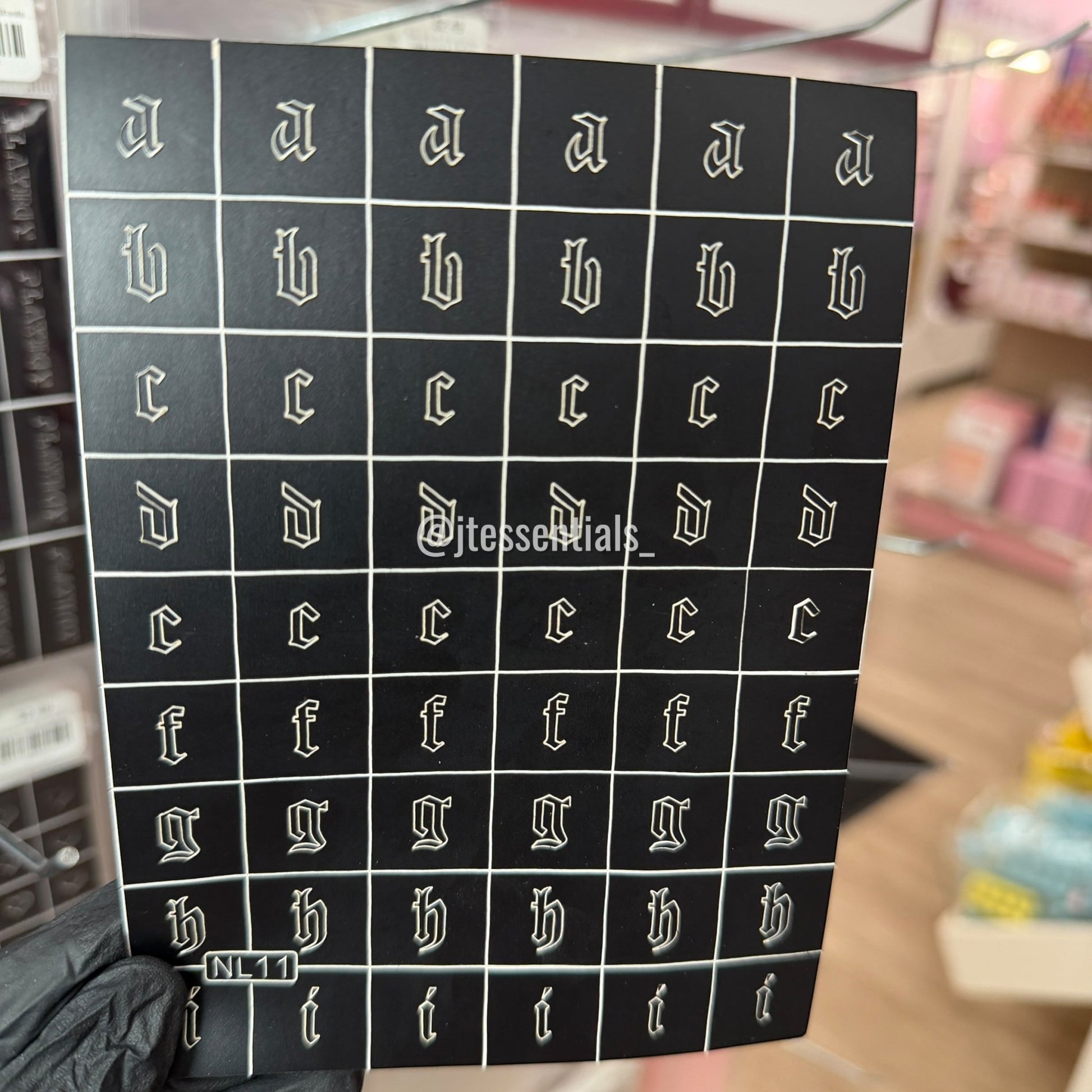 Nail Airbrush Stencil Sheets – Fine Detail Nail Art Templates - JTessentials