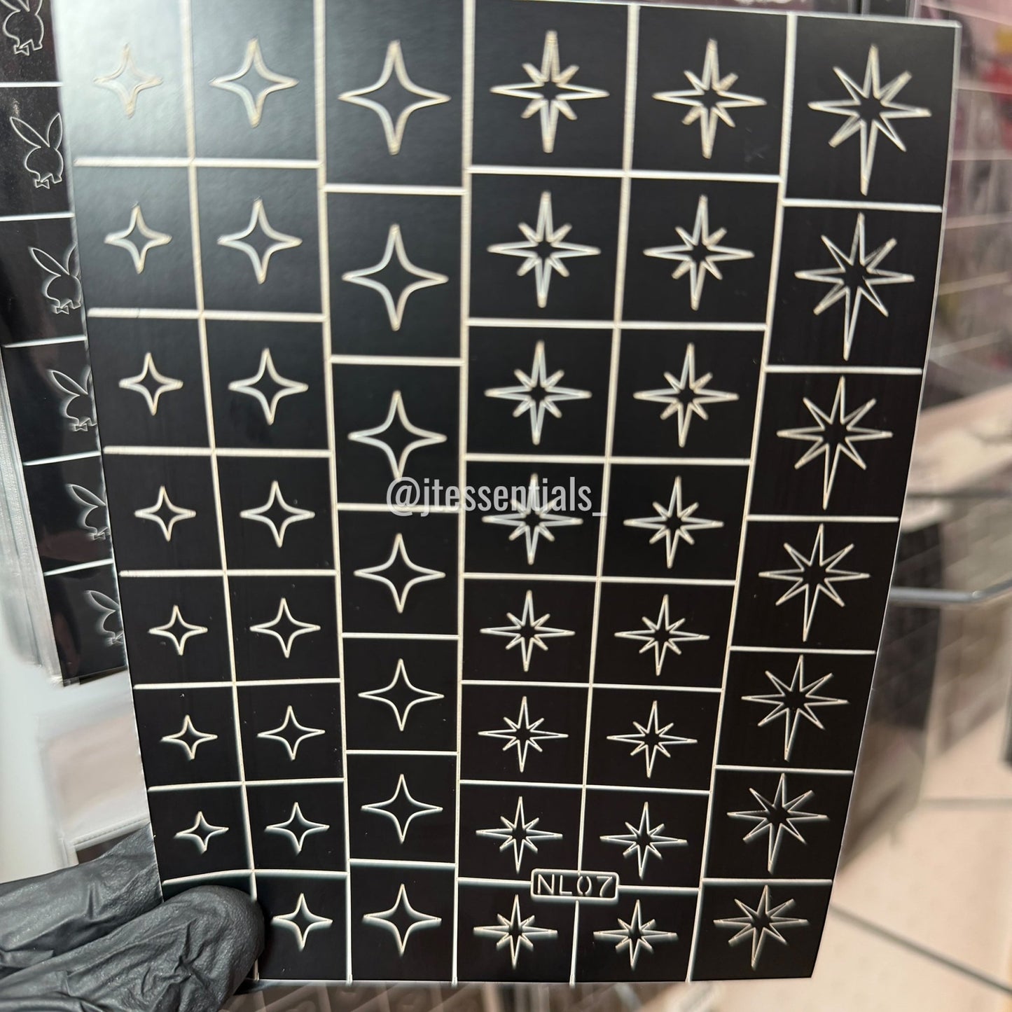 Nail Airbrush Stencil Sheets – Fine Detail Nail Art Templates - JTessentials